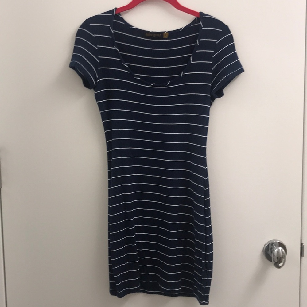 Saint Grace Navy Stripe Dress